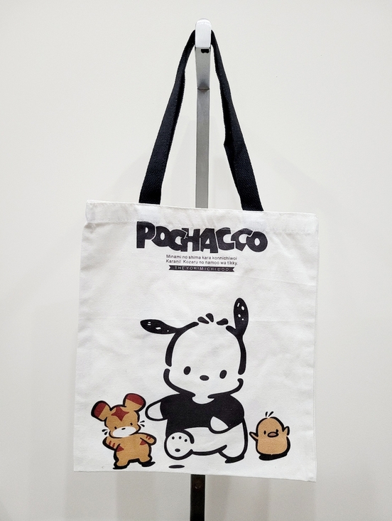Sanrio Handbags - Brand New Pochacco Black & White Totes Bag